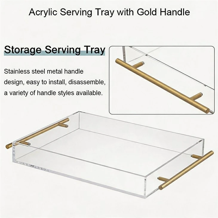 Desktop Acrylic Tray high quality