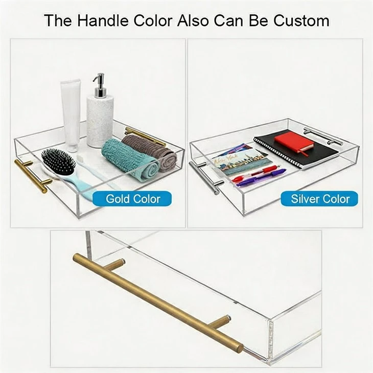 Desktop Acrylic Tray factory