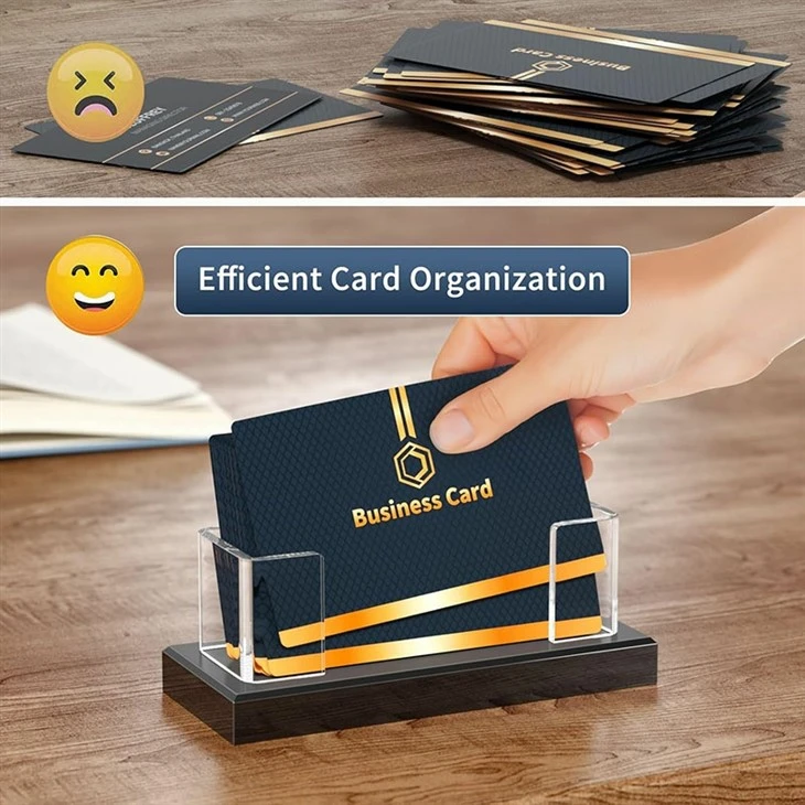 Office Desktop Business Card Organizer high quality