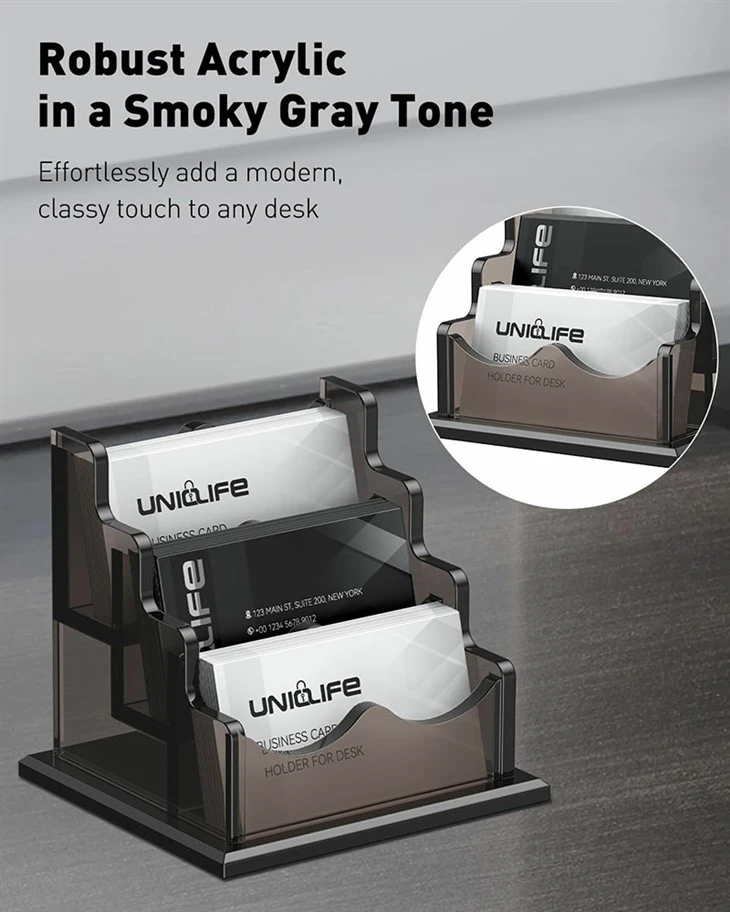 Office Desktop Business Card Organizer high quality