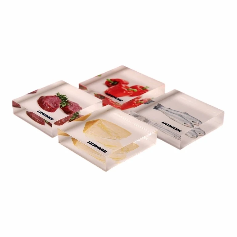 Acrylic High-Definition Printing Display Block factory