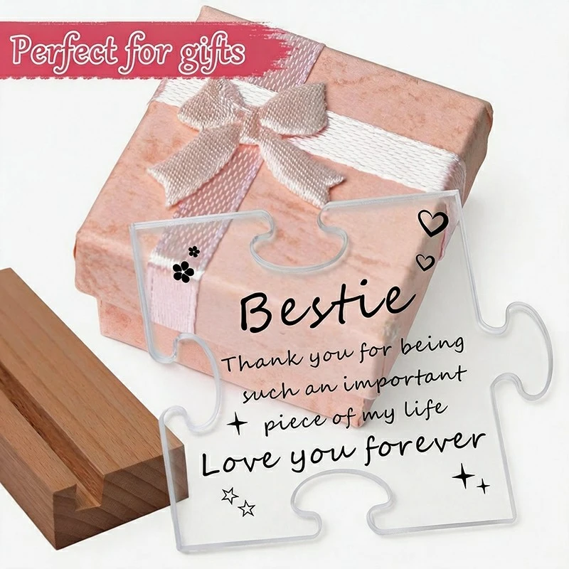 Acrylic Puzzle-Shaped Gift factory