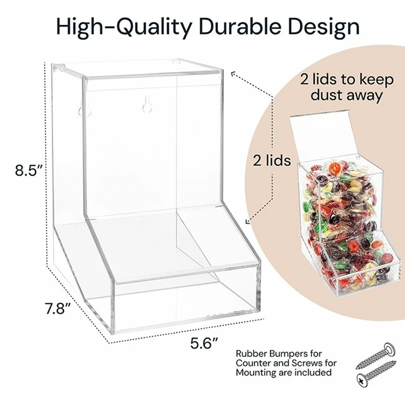 Clear Acrylic Self-Serve Candy Dispenser suppliers