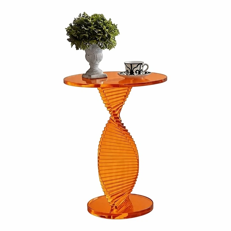 Clear Acrylic Spiral Side Table price