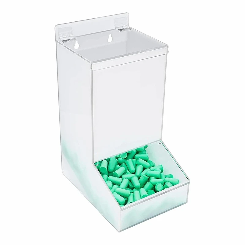 Clear Flip-Top Laundry Pod Dispenser high quality