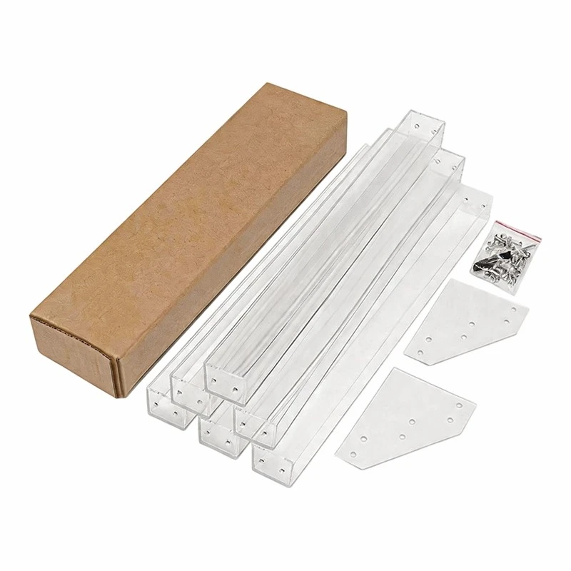 Detachable Clear Cosmetic Display Stand high quality