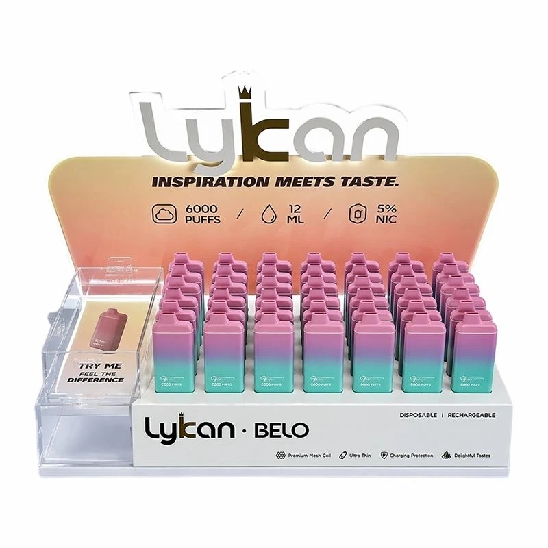 Disposable Vape Display with Storage