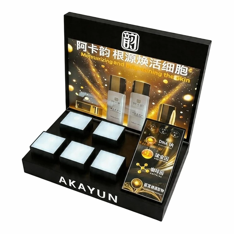 Lighted Skincare Display Stand high quality
