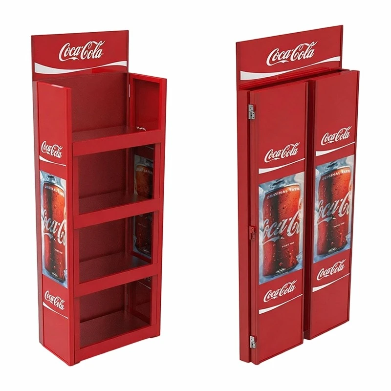 Multi Tier Beverage Promotion Display Rack suppliers