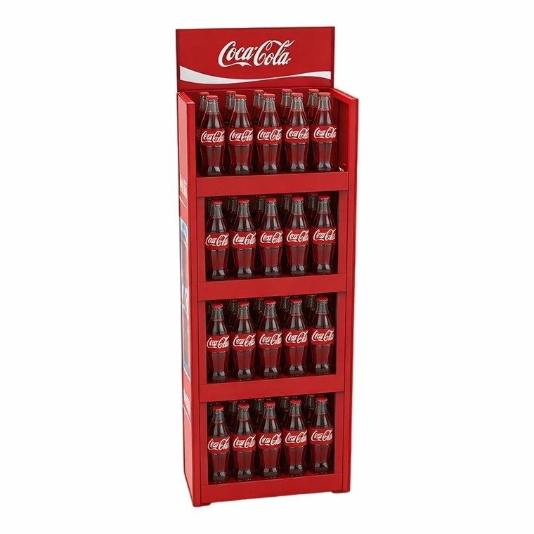 Multi Tier Beverage Promotion Display Rack price