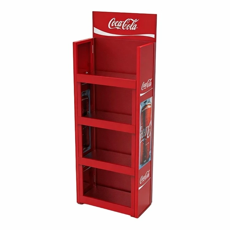 Multi Tier Beverage Promotion Display Rack best