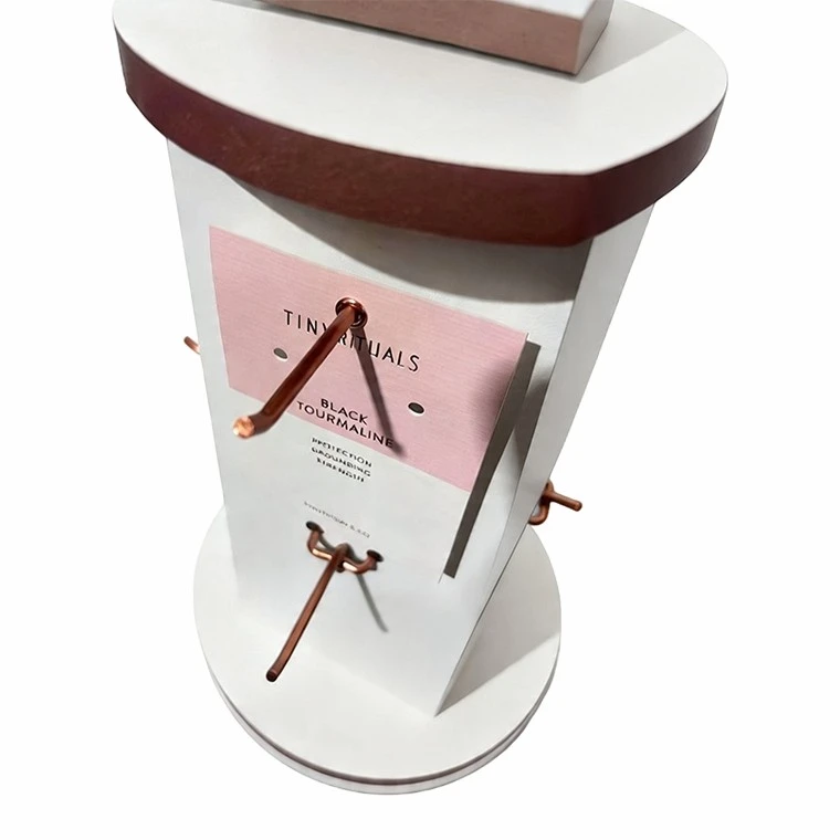 Round Rose Gold Hook Display Stand suppliers