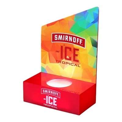 Acrylic Cigarette Pack Counter Holder