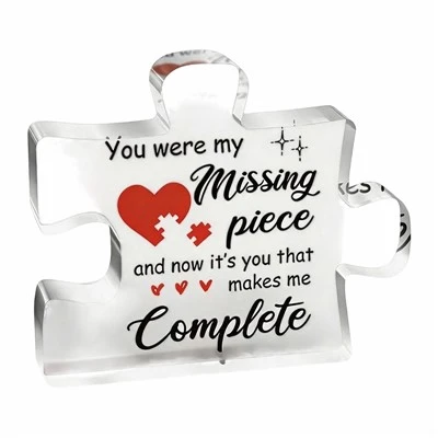 Acrylic Puzzle-Shaped Gift