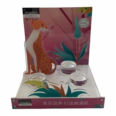 Display Stand with Product Slots