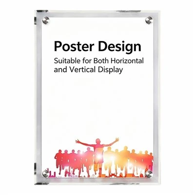 Floating Photo Display Frame