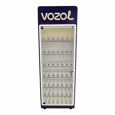 Floor-Standing Vape Display Cabinet