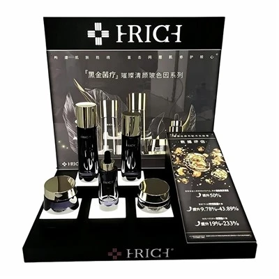 Skincare Counter Illuminated Display