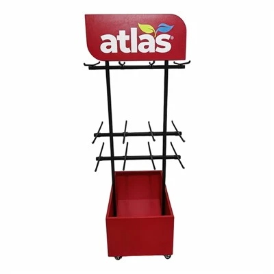 Wheeled Brand Display Stand