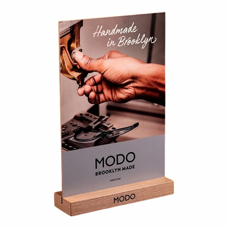Solid Wood Base Table Sign best