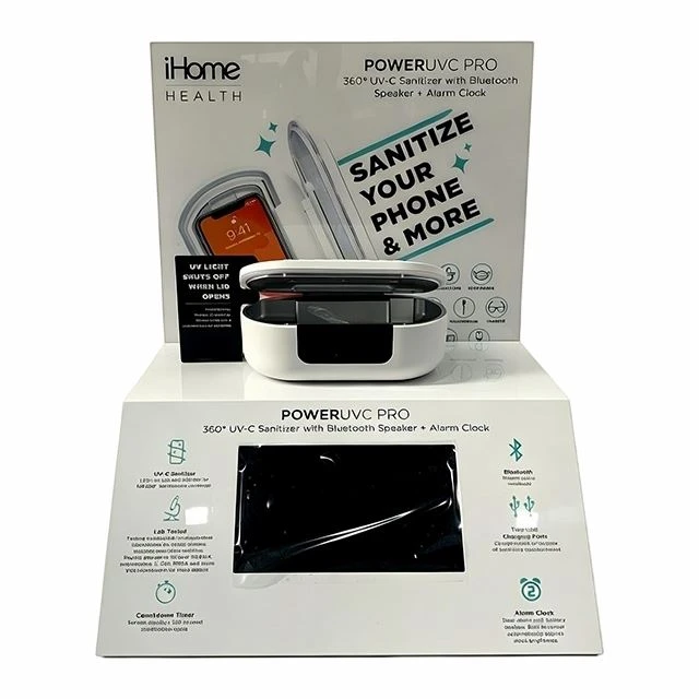 View Window Sanitizer Display