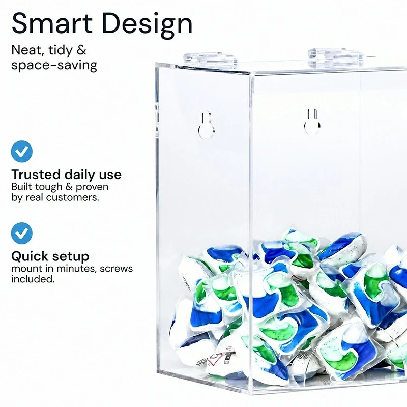 Wall-Mounted Acrylic Glove Dispenser factory
