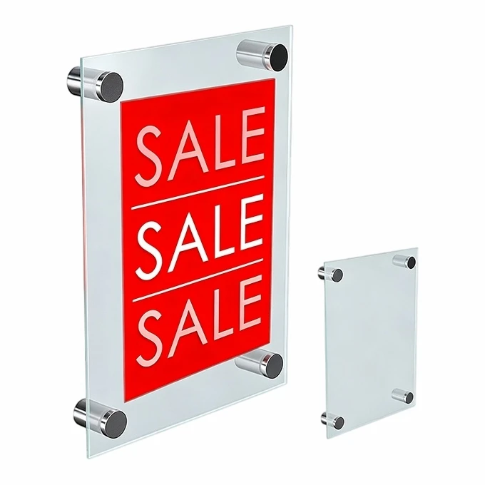 Wall Mounted Frameless Billboard