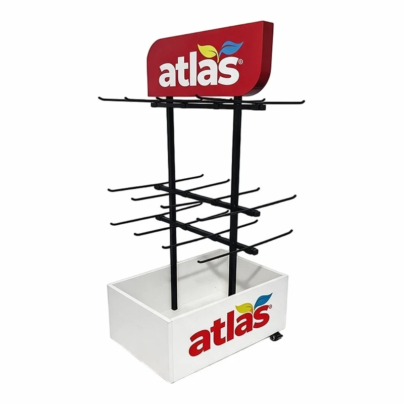 Wheeled Brand Display Stand factory