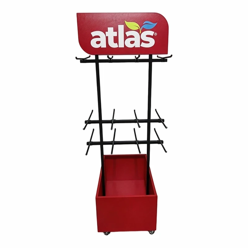 Wheeled Brand Display Stand